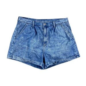 american eagle mom shorts High Rise size 12